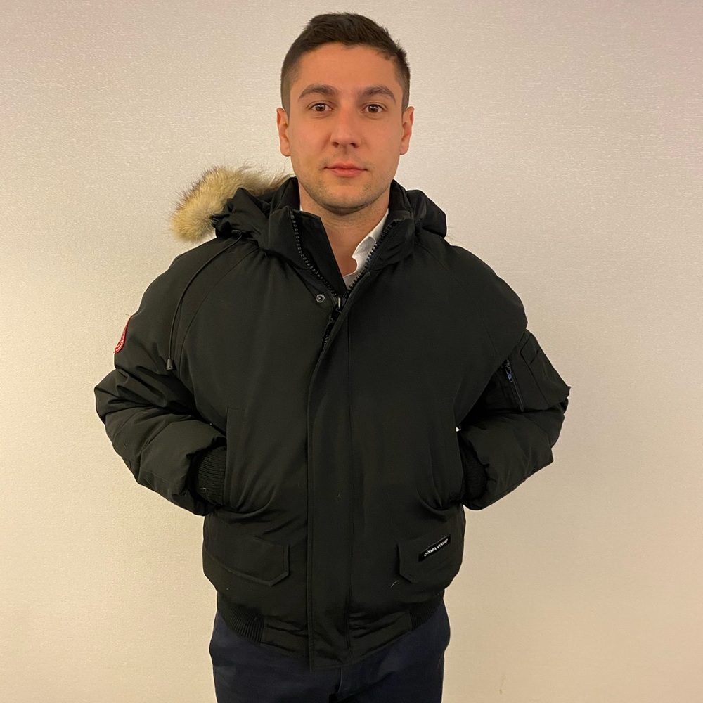 Canada Goose Black Chilliwack Bomber Coat